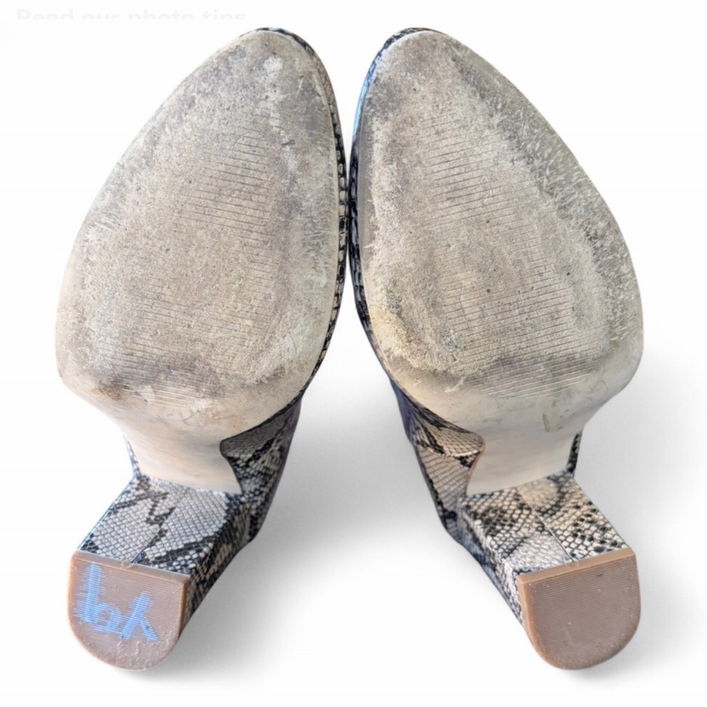 JustFab Snakeskin Patterned Women's Boots - Picture 6 of 6